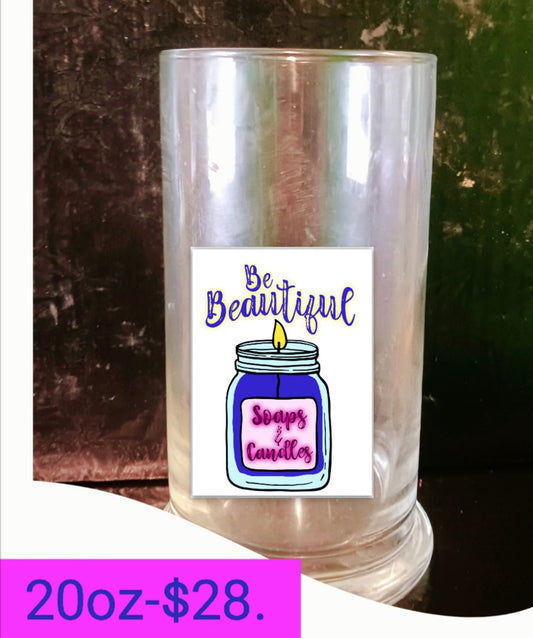 20oz Jar Candle/ Create your Pleasure