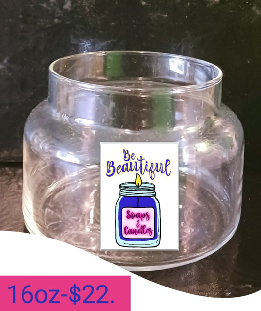 16oz Jar Candle/ Create your Pleasure