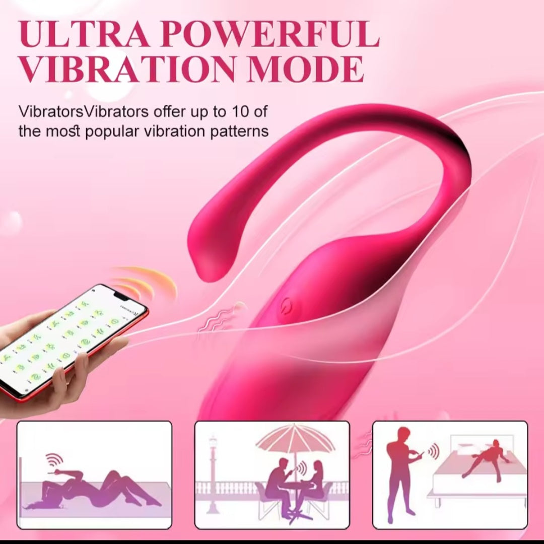 Wireless Bluetooth G Spot Dildo Vibrator