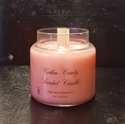 Cotton Candy Scented Jar candle