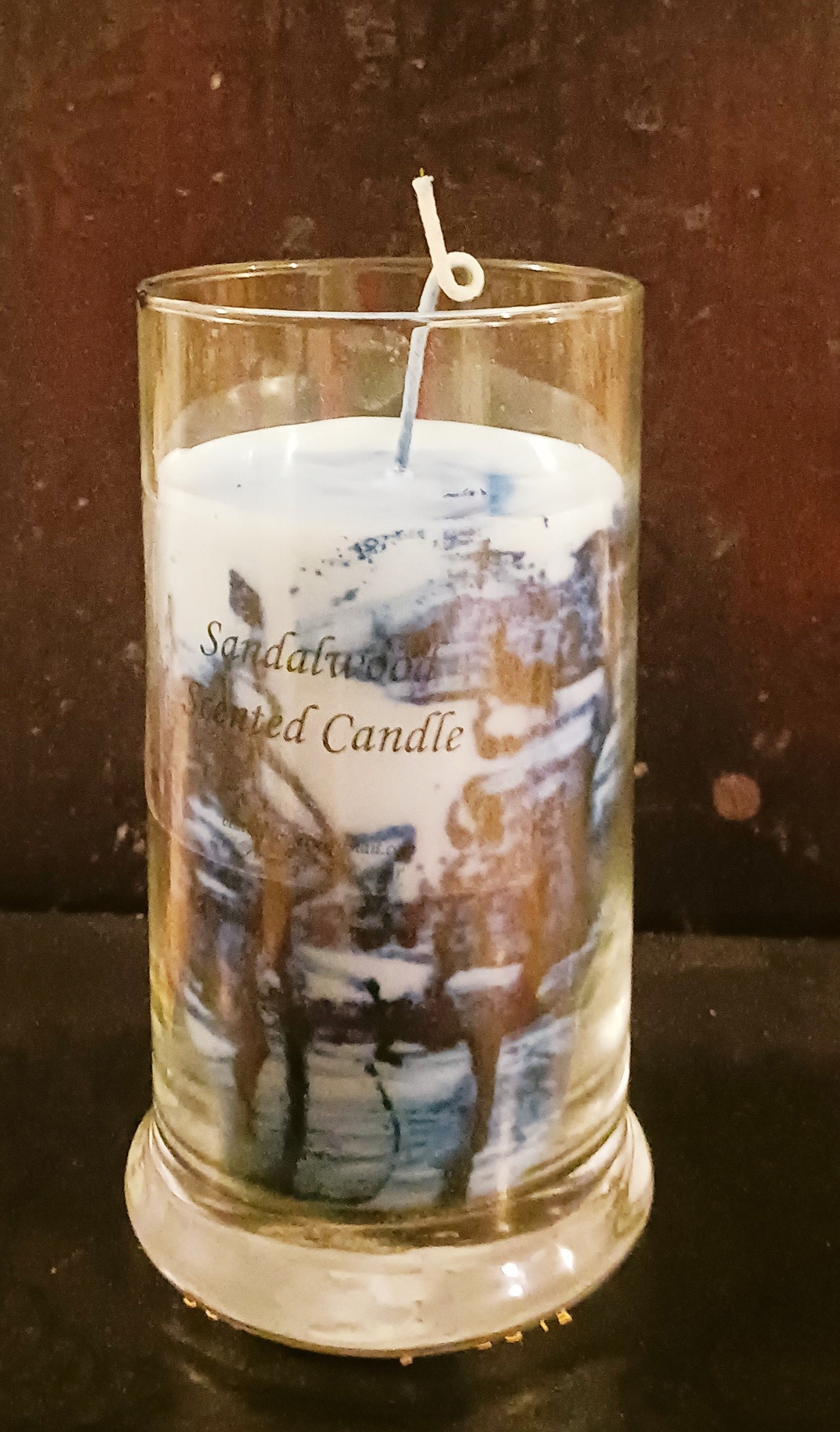 Tall Glass Jar Scented Candles