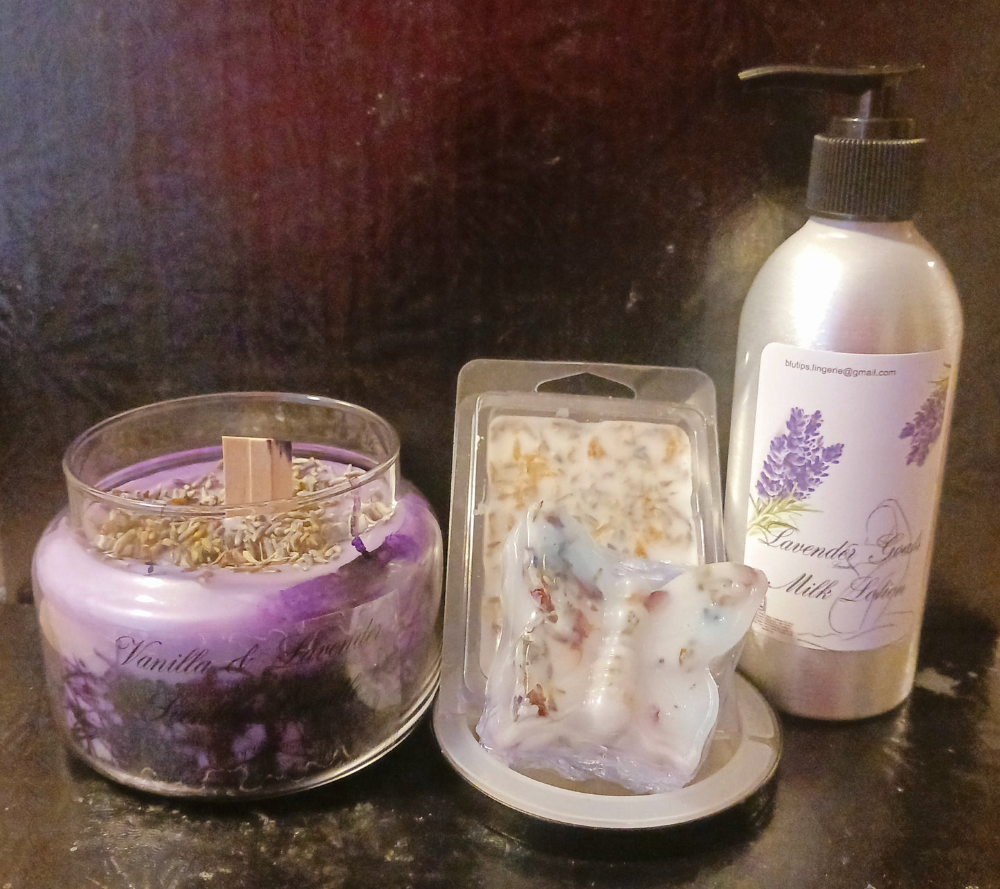 3pc Lavender Lotion & Candle Set