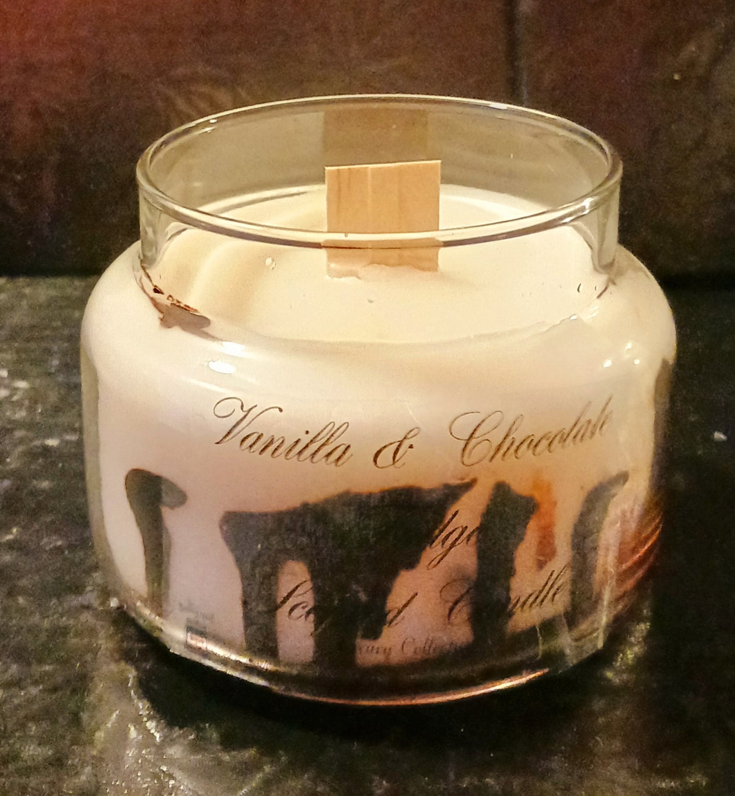 Twisted Chocolate Fudge & Vanilla Scented Jar Candles